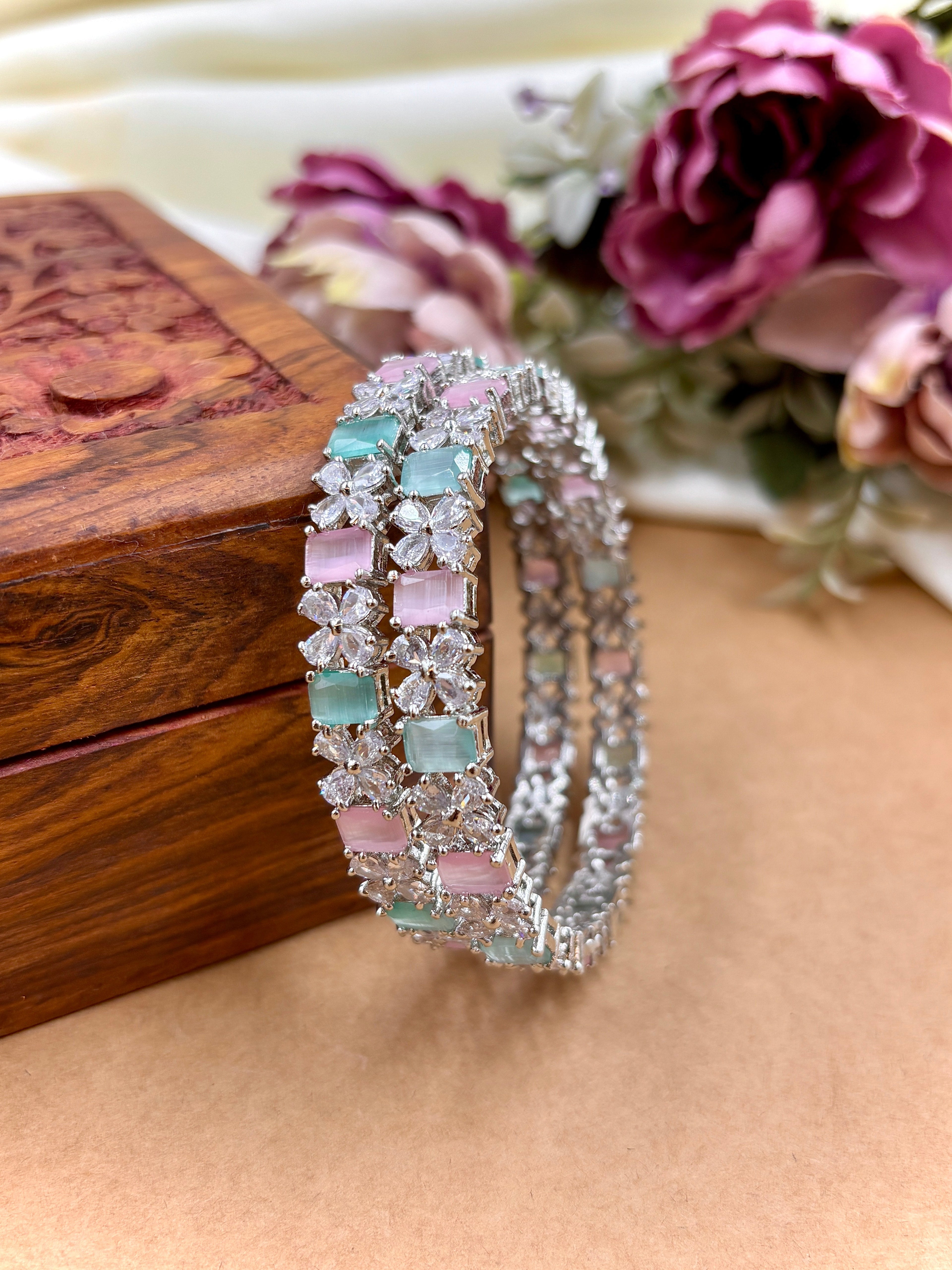 AMERICAN DIAMOND BANGLES
