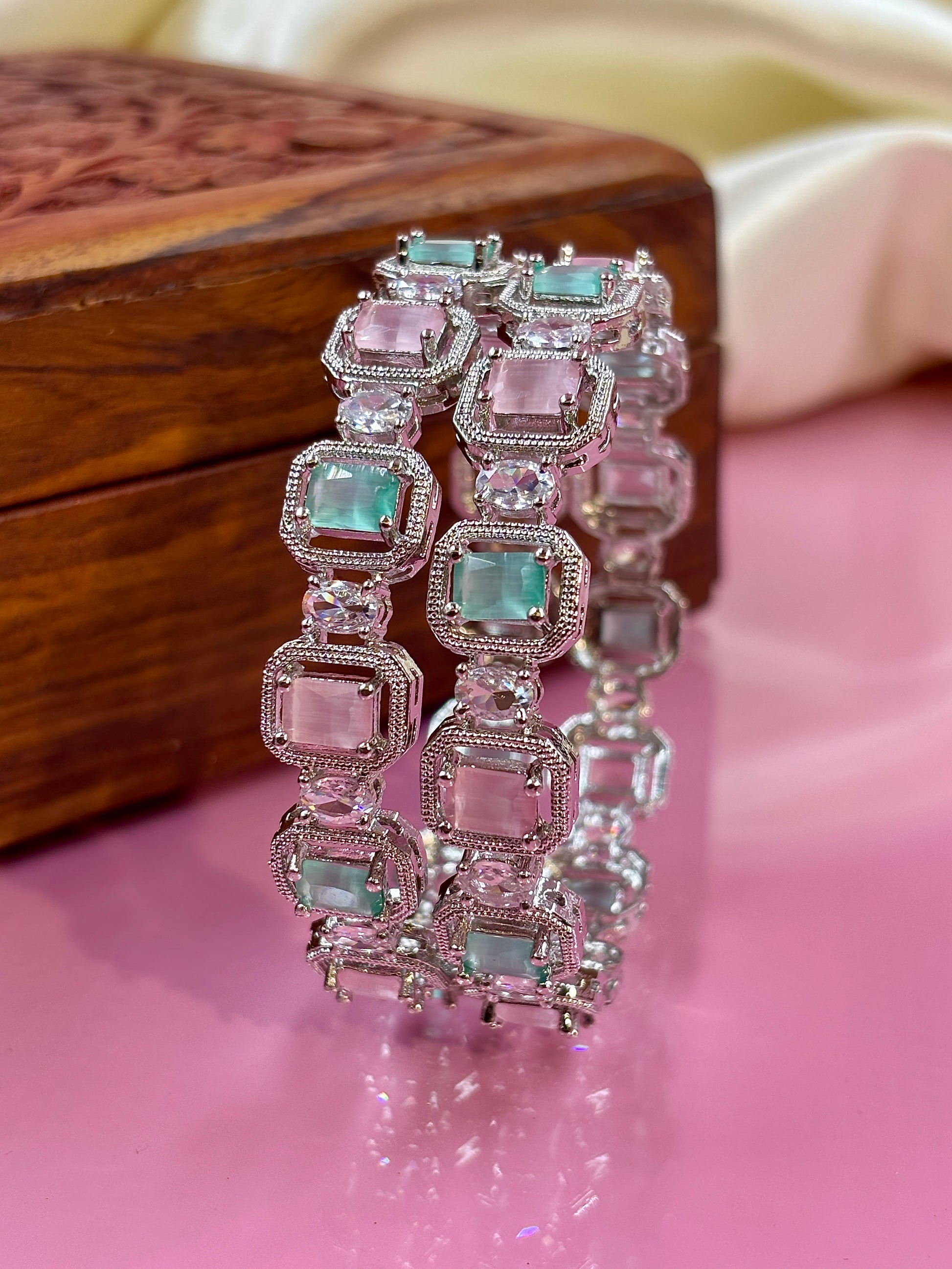 AMERICAN DIAMOND BANGLES